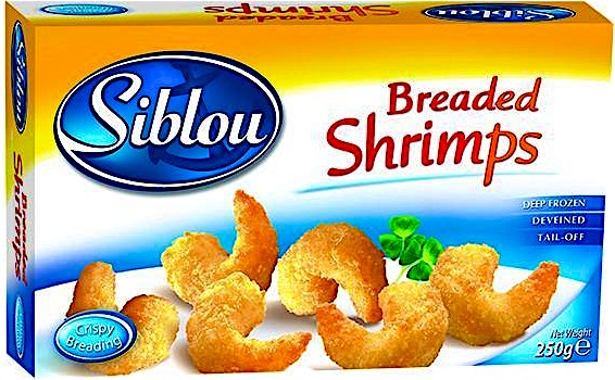 Siblou Breaded Shrimps 250 g