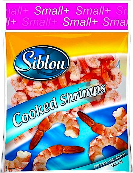 Siblou Cooked & Peeled Shrimps Small 500 g
