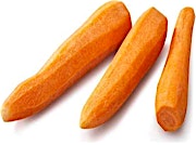 Peeled Carrots Plate ~ 550 g