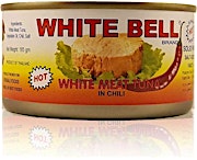White Bell White Meat Tuna Hot 185 g