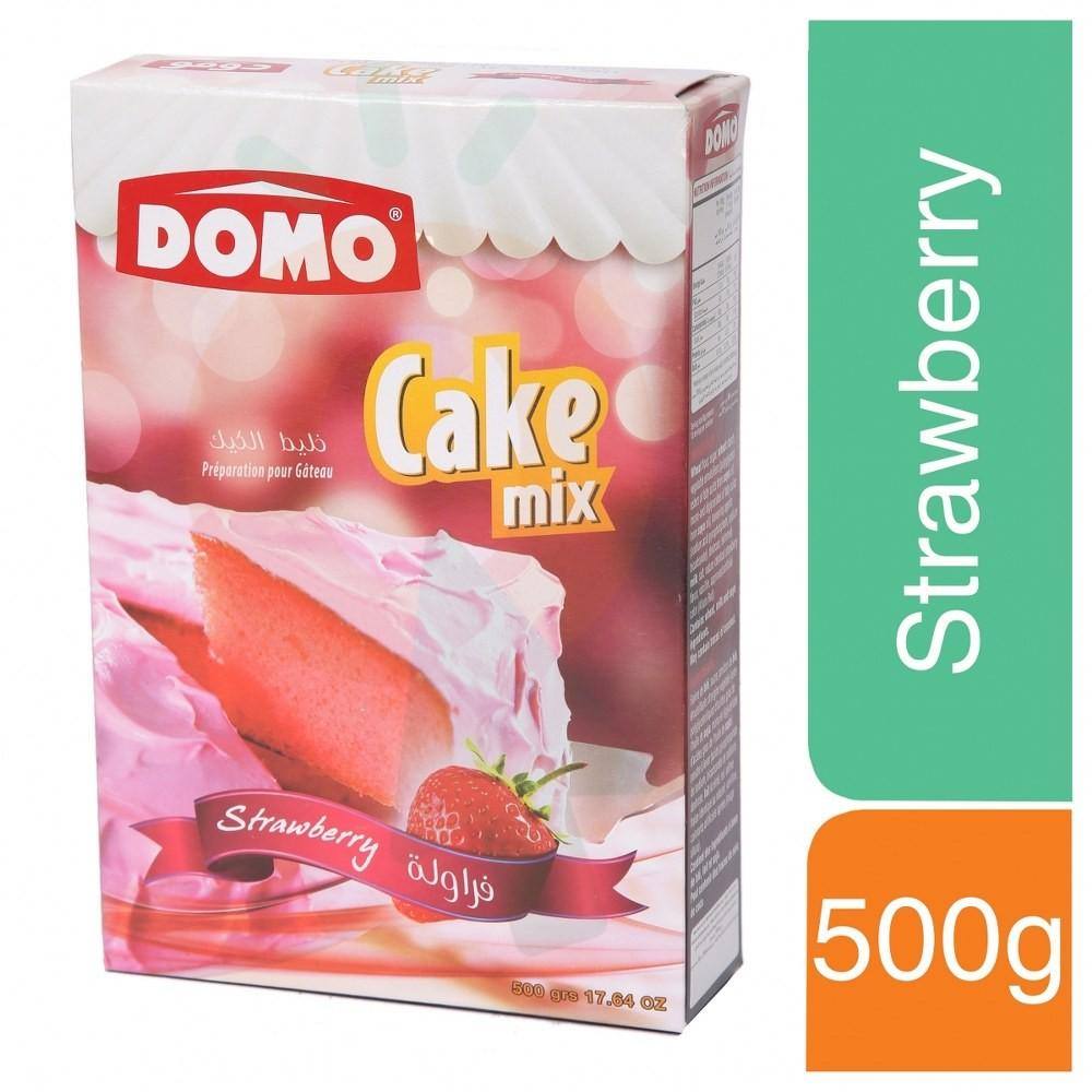 Domo Cake Mix Strawberry 500 g Buy Online at Best Price in Lebanon, Beirut