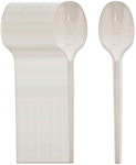Plastic Spoons White 50's