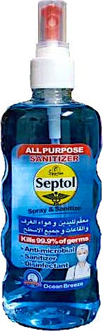Septol Spray & Sanitize Ocean Breeze 425 ml