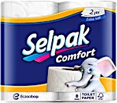 Selpak Comfort 2 Ply  Extra Soft 8 rolls