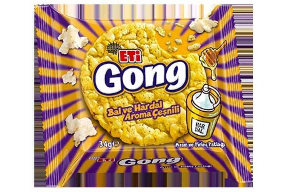 Eti Gong Honey and Mustard Corn And Rice Cakes 34 g Buy Online at Best