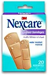 Nexcare Sheer Bandages 3M 20's