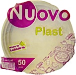 Nuovo Plastic Plate 22 cm Medium 50's