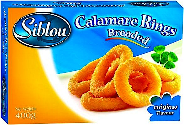 Siblou Breaded Calamare Rings 400 g