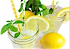 Mint Lemonade Juice Bottle