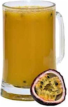 Passion Fruit with Mango Juice Bottle